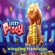 wingding translator